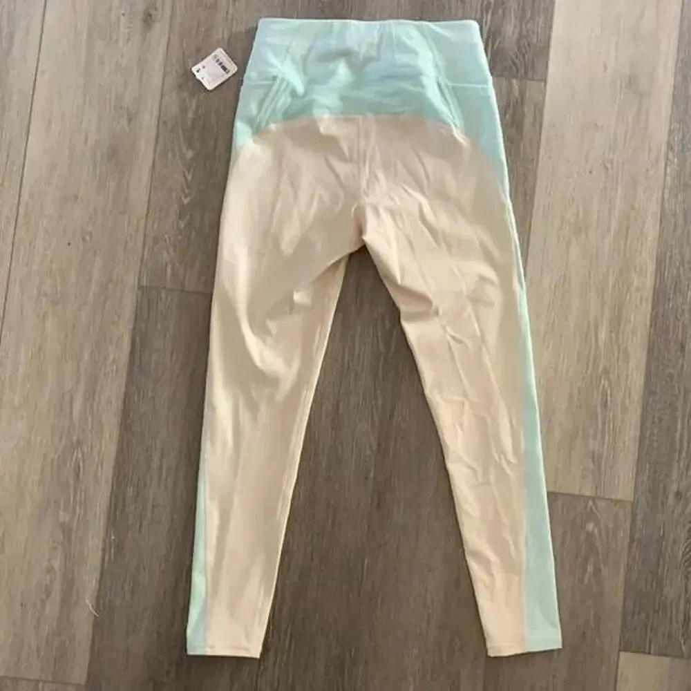 Free People Movement High Waisted Good Karma Tie Dye‎ Leggings L NWT